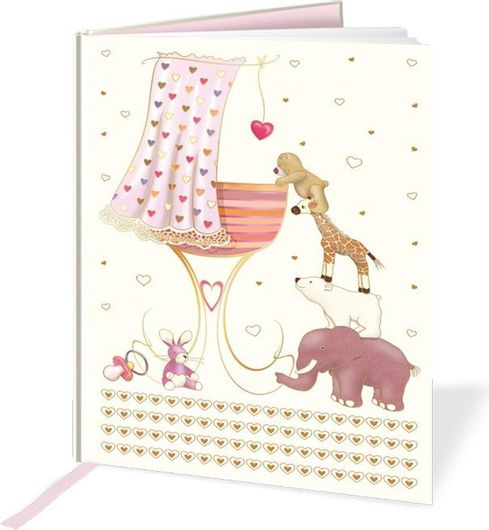 Ευχολόγιο Βάφτισης 621537 για Κορίτσι Μπεζ