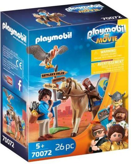 Playmobil The Movie H Μάρλα με το Άλογό της #70072