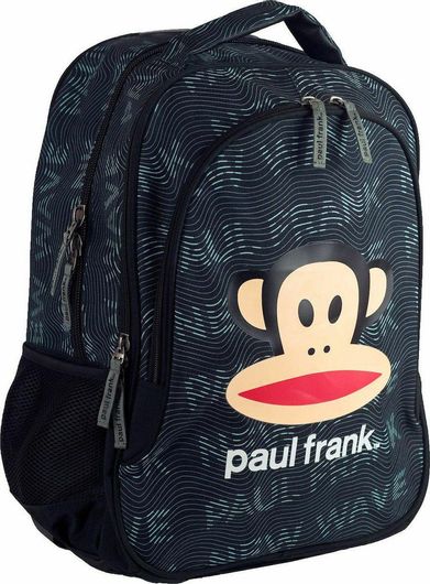 Σχολική Τσάντα Δημοτικού Paul Frank Τρόλεϊ Game Μπλε