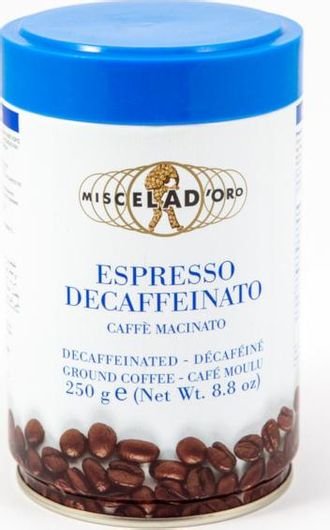 Καφές Espresso Miscela D'Oro Decaffeinato Ντεκαφεϊνέ Αλεσμένος 250gr