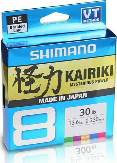 Νήμα Shimano Kairiki 8 Multi Color 150m Ø 0.10mm