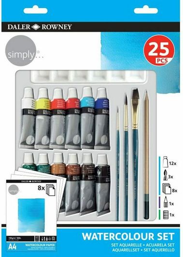Σετ Χρώματα Daler Rowney 621103 των 12ml 12τμχ