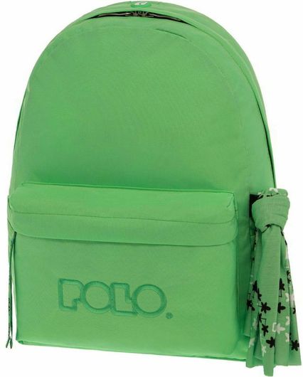 Σχολική Τσάντα Γυμνασίου / Λυκείου Πλάτης Polo Original Πράσινο