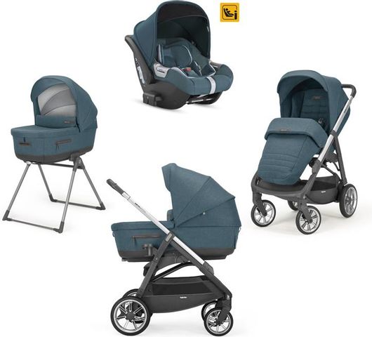 Πολυκαρότσι Inglesina Aptica Quattro System With Cab Car Seat Alaska Blue