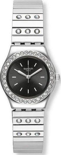 Swatch Tan Li YSS318B Silver Stainless Steel Μπρασελέ Small