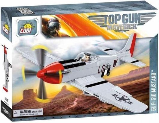 Κατασκευή Cobi Αεροπλάνο Top Gun Mustang P51D