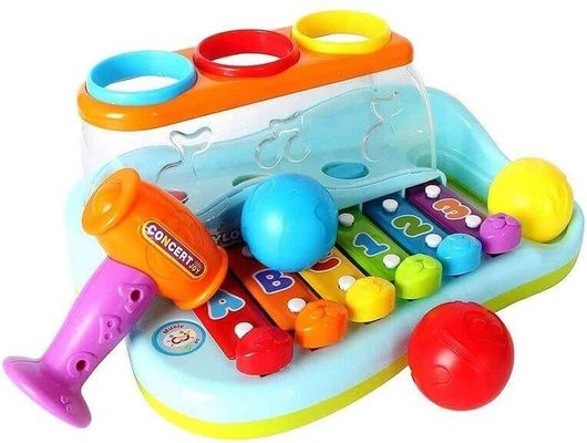 Μουσικό Παιχνίδι Δραστηριοτήτων Hola Toys Μεταλλόφωνο & Πιανάκι