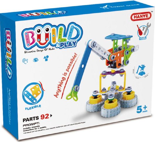 Συναρμολογούμενη Κατασκευή Build & Play Ανυψωτικό Μηχάνημα