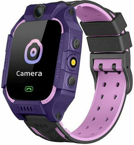 Παιδικό Ρολόι Smartwatch Z6 για Android με Ενσωματωμένη Κάμερα και Μνήμη 32MB Μωβ