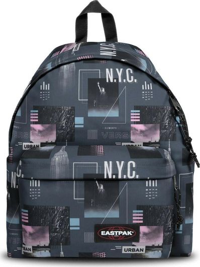 Σχολική Τσάντα Γυμνασίου / Λυκείου Eastpak Padded Pak'r Πλάτης Shapes Grey