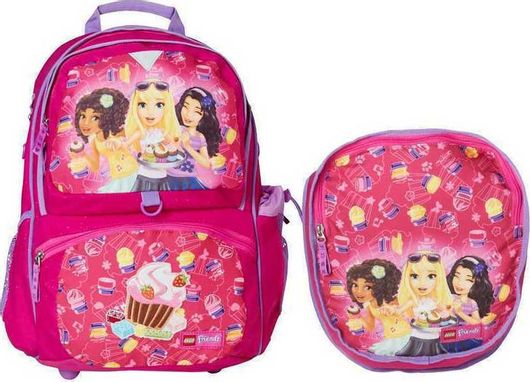 Σχολική Τσάντα Δημοτικού Lego Friends Cupcake Πλάτης Ροζ
