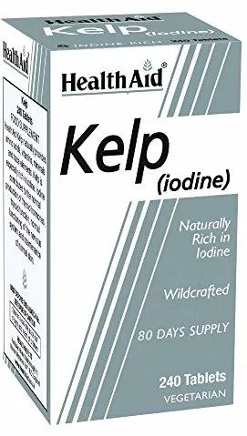 Health Aid Kelp lodine Ιώδιο 240 Ταμπλέτες