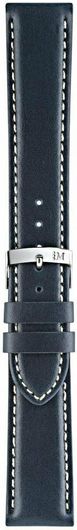 Λουρί Ρολογιού Morellato Rodius Δερμάτινο 22mm A01X4937C23062CR22 Μπλε