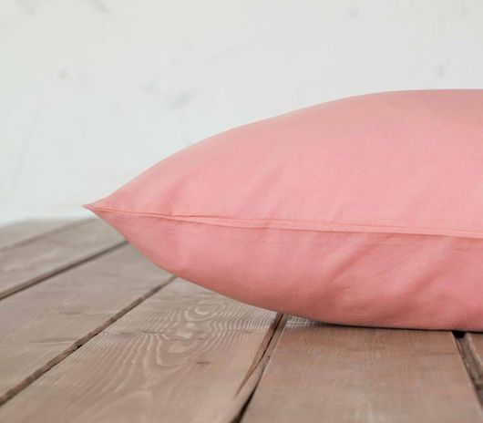 Μαξιλαροθήκες Nima Unicolors 52x72cm Ροζ