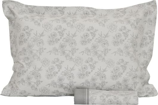 Μαξιλαροθήκη Anna Riska Mix & Match Oxford 24 50x70εκ Καφέ