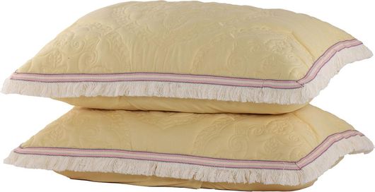 Μαξιλαροθήκη Nef-Nef Lola Oxford 52x72εκ Κίτρινη