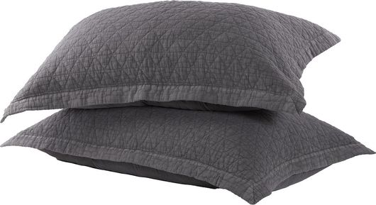 Μαξιλαροθήκη Nef-Nef Palina Oxford 52x72εκ Γκρι