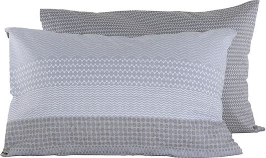 Μαξιλαροθήκη Nef-Nef Tenisson με Φάσα 52x72εκ Γκρι