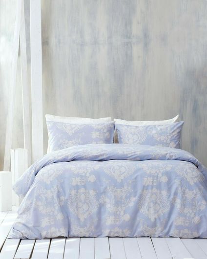 Μαξιλαροθήκη Rythmos Elisabeth 50x70εκ Σιελ