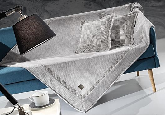 Ριχτάρι Πολυθρόνας Guy Laroche Rubicon 150x170cm Γκρι