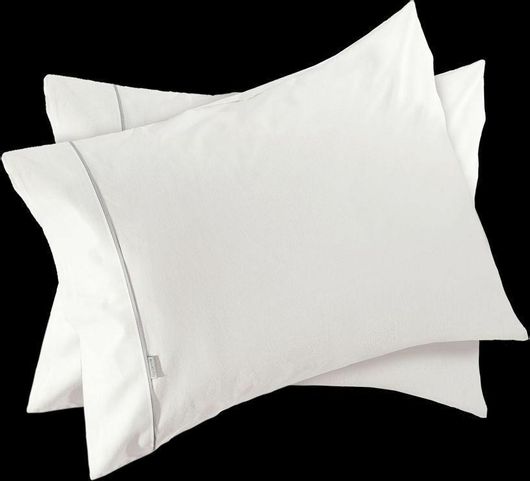 Σετ Μαξιλαροθήκες Guy Laroche Reserve με Φάσα 52x72cm Εκρού