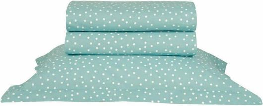 Σετ Μαξιλαροθήκες Kentia Lollipop Polka Oxford 07 50x70cm Πράσινο