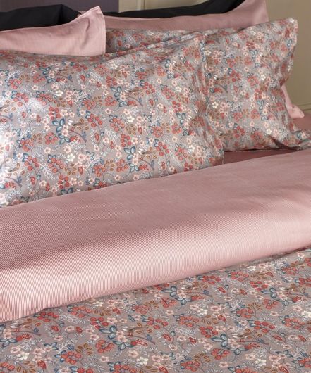 Σετ Μαξιλαροθήκες Kentia Macy Oxford 18 50x70cm Ροζ