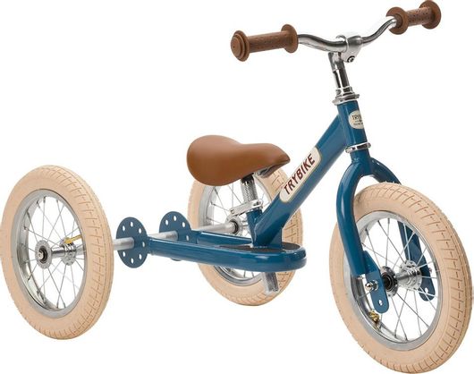 Παιδικό Τρίκυκλο Ποδήλατο Trybike Vintage για 18+ Μηνών Μπλε