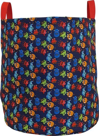 Τσάντα Lyc Sac Cc92308 Friendly Toy Bin Υφασμάτινη Πολύχρωμη