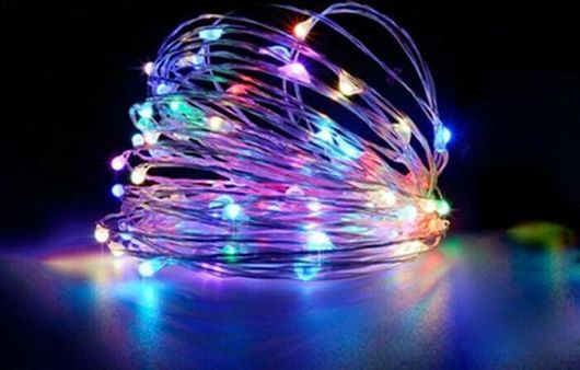 Φωτάκια Led Sen Σύρμα Πολύχρωμα 2m