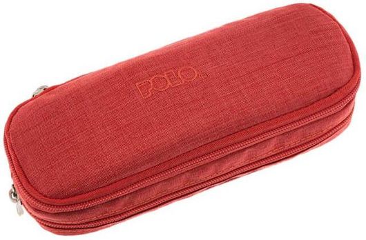 Σχολική Κασετίνα Polo Διπλή Duo Box Jean 937004-3600 Κοραλί