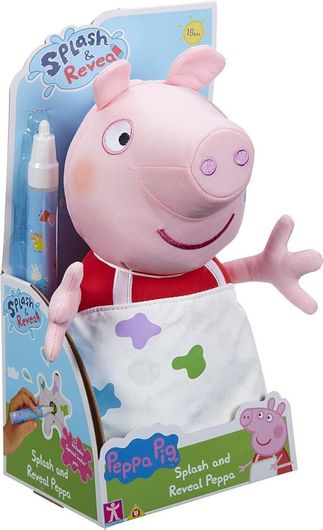 Λούτρινο Peppa Pig  Peppa Splash And Reveal