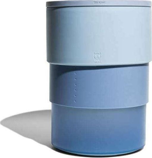 Μπολ Φαγητού Σκύλου ZeeDog Πτυσσόμενο Blue 2Lt