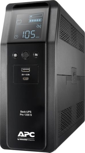 UPS APC Back-UPS Pro 1200S Line interactive 1200VA/720W AVR LCD 8 IEC BR1200SI