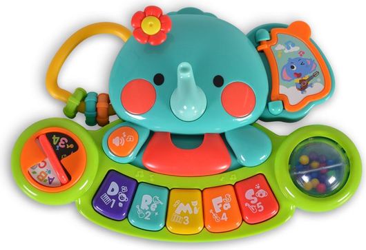 Πιάνο Hola Toys Ελεφαντάκι για 1+ Ετών