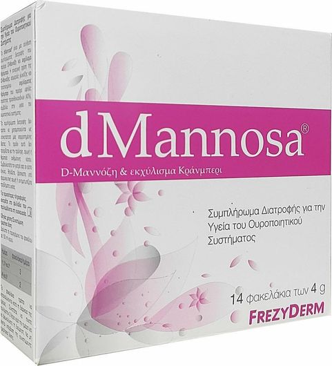 Frezyderm dMannosa Ειδικό Συμπλήρωμα Διατροφής 14 φακελίσκοι