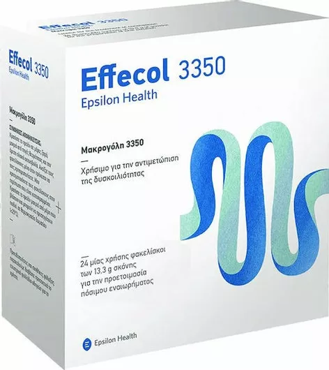 Epsilon Health Effecol 3350 Ειδικό Συμπλήρωμα Διατροφής 24 Φακελίσκοι