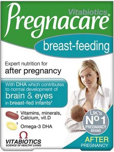 Vitabiotics Pregnacare Breast Feeding Συμπλήρωμα για την Εγκυμοσύνη 84 Ταμπλέτες