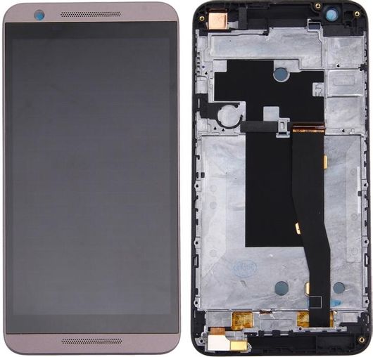 Οθόνη HTC Original LCD & Digitizer Full Assembly με Frame για One E9s (Roast Chestnut)