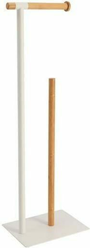 Βάση για Ρολό Χαρτί Υγείας Μεταλλική 20x20x64.5 cm Λευκή