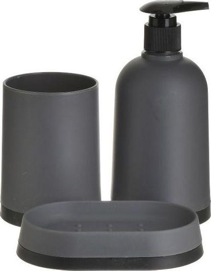 Σετ Μπάνιου Spitishop 3τμχ F-V Solar 160873A Κεραμικό Γκρι