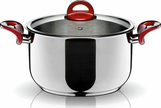 Κατσαρόλα Pyramis Essentio Βαθιά Ανοξείδωτη 6.5lt 28cm Inox