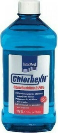 InterMed Chlorhexil 0.20% Στοματικό Διάλυμα κατά της Πλάκας και της Κακοσμίας 1500ml