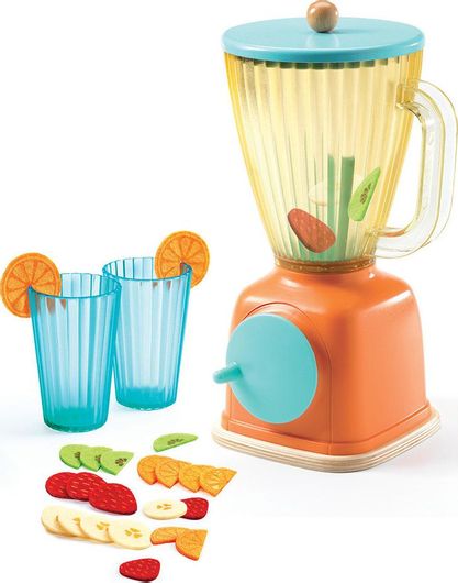 Παιχνίδι Djeco Smoothie Blender από Ξύλο για 3+ Ετών 37τμχ