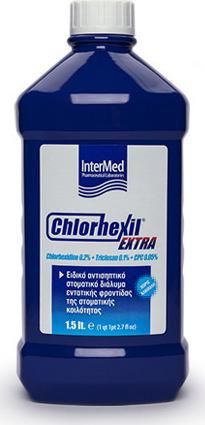 Στοματικό Διάλυμα Intermed Chlorhexil Extra 1500ml