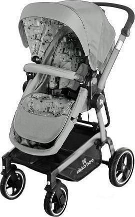 Καρότσι Μωρού Jasper Owls Kikkaboo 31001020027 Αναστρέψιμο με Ποδόσακο 