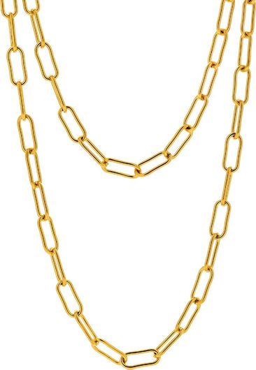 Αλυσίδα Visetti Λαιμού από Ατσάλι Φαρδιά Πάχους 7.5mm και Μήκους 45cm