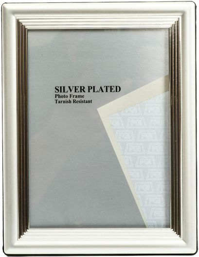 Κορνίζα Α03 Επάργυρη για Φωτογραφία 15Χ21 Ασημί