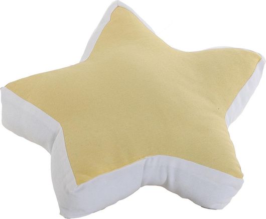 Διακοσμητικό Μαξιλάρι Κούνιας Nef-Nef "Dream" Κίτρινo 35x35cm