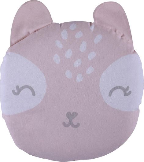 Διακοσμητικό Μαξιλάρι Κούνιας Nef-Nef "Lovely Fox" Ροζ 30x30cm